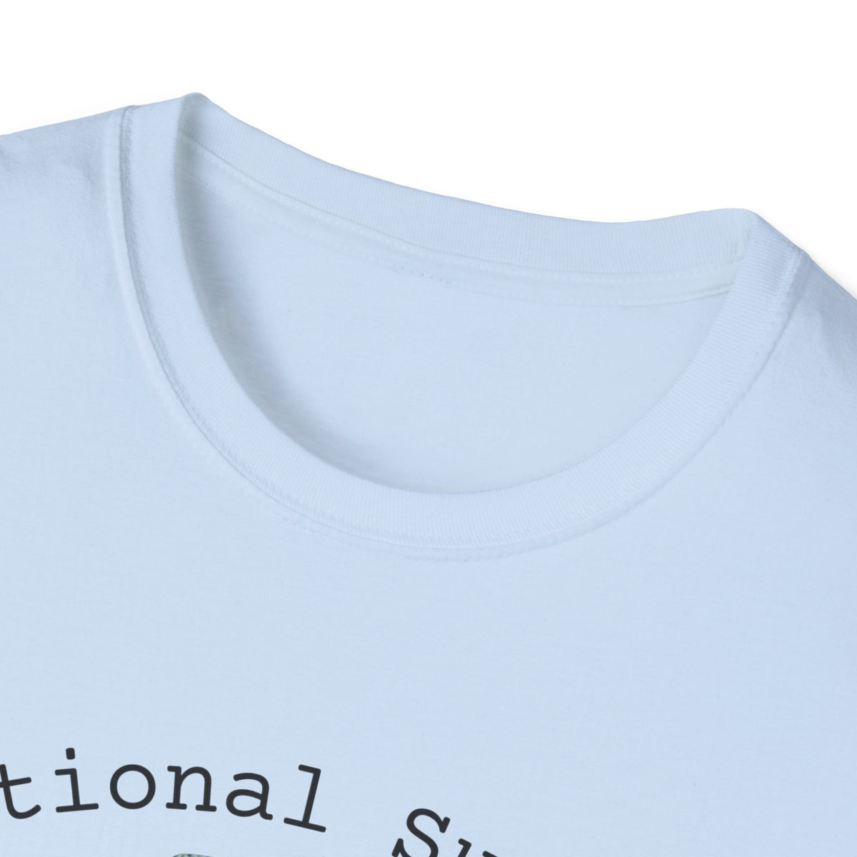 Emotional Support Dinosaur Softstyle T-Shirt