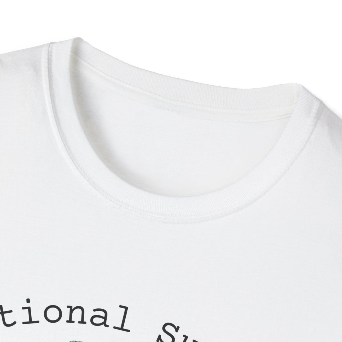 Emotional Support Dinosaur Softstyle T-Shirt