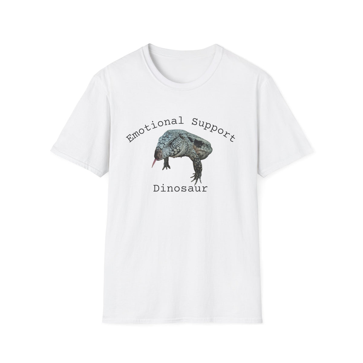 Emotional Support Dinosaur Softstyle T-Shirt