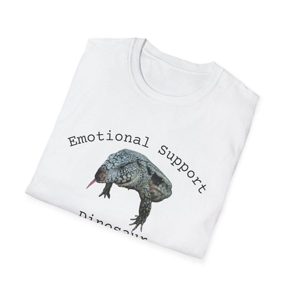 Emotional Support Dinosaur Softstyle T-Shirt
